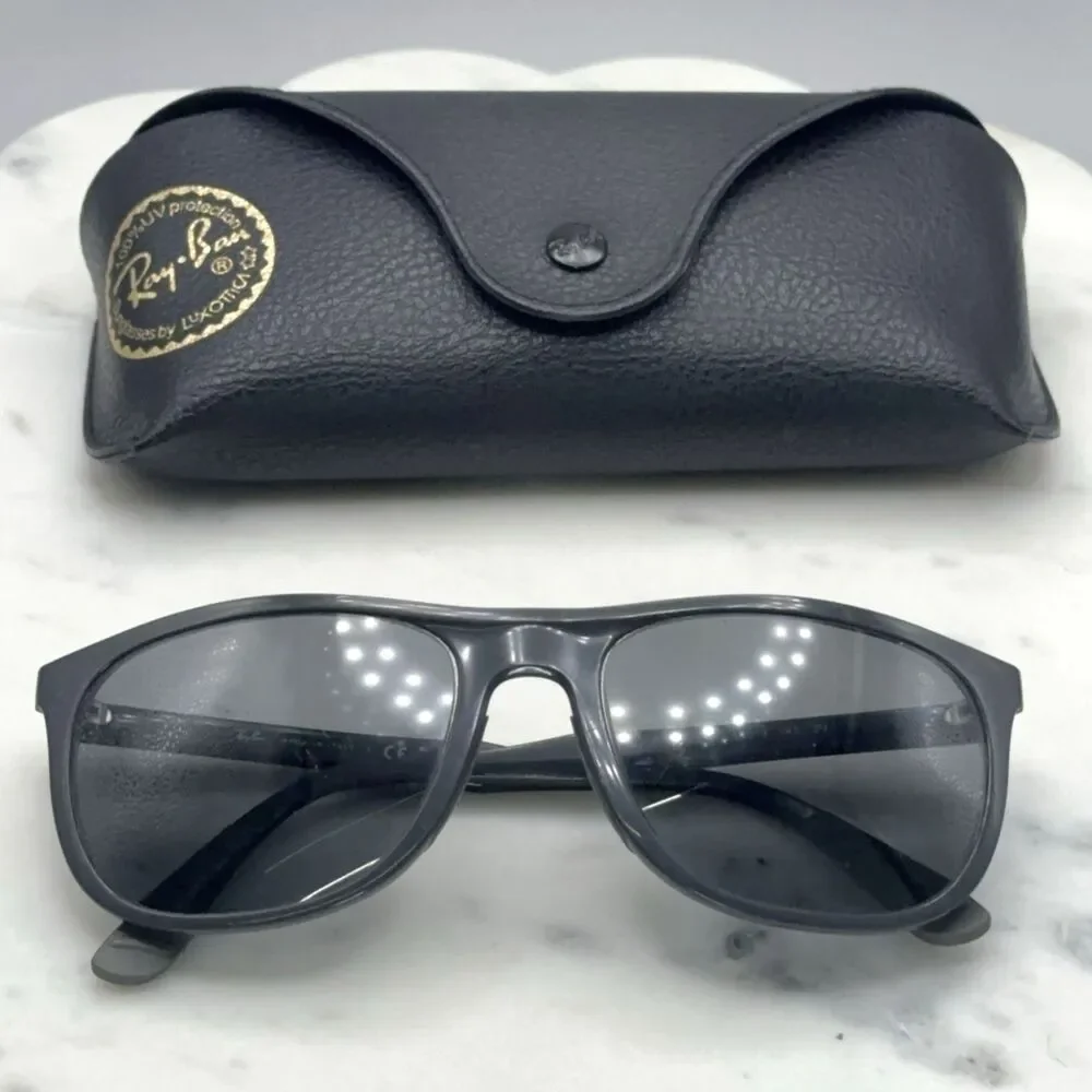 Ray Ban RB 4291 6185/11 3N Dark Gray Sunglasses Frames Only w/ Case 58-19-145
